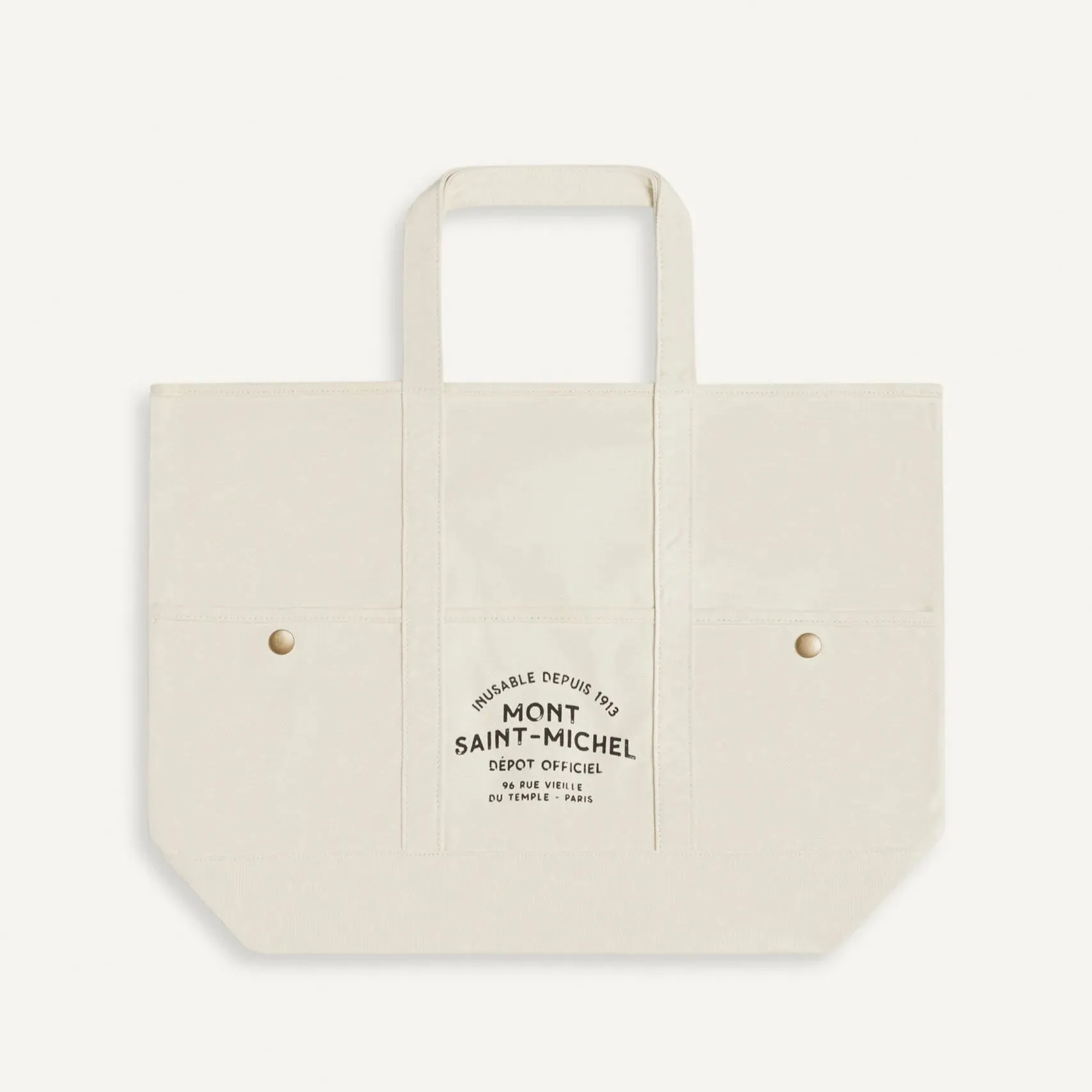 Amila Printed Tote (Off White)