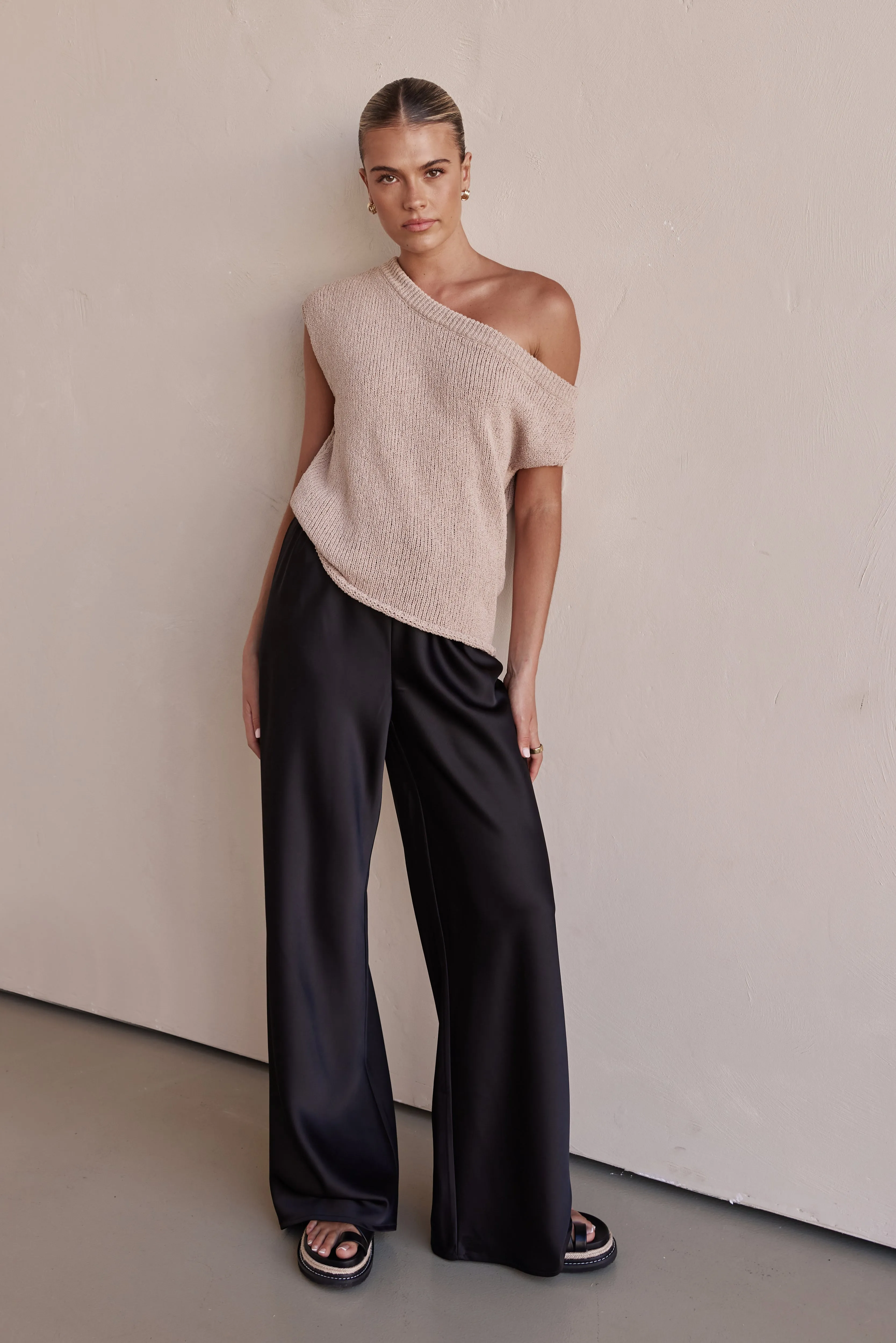 Bali Knit Top (Beige)
