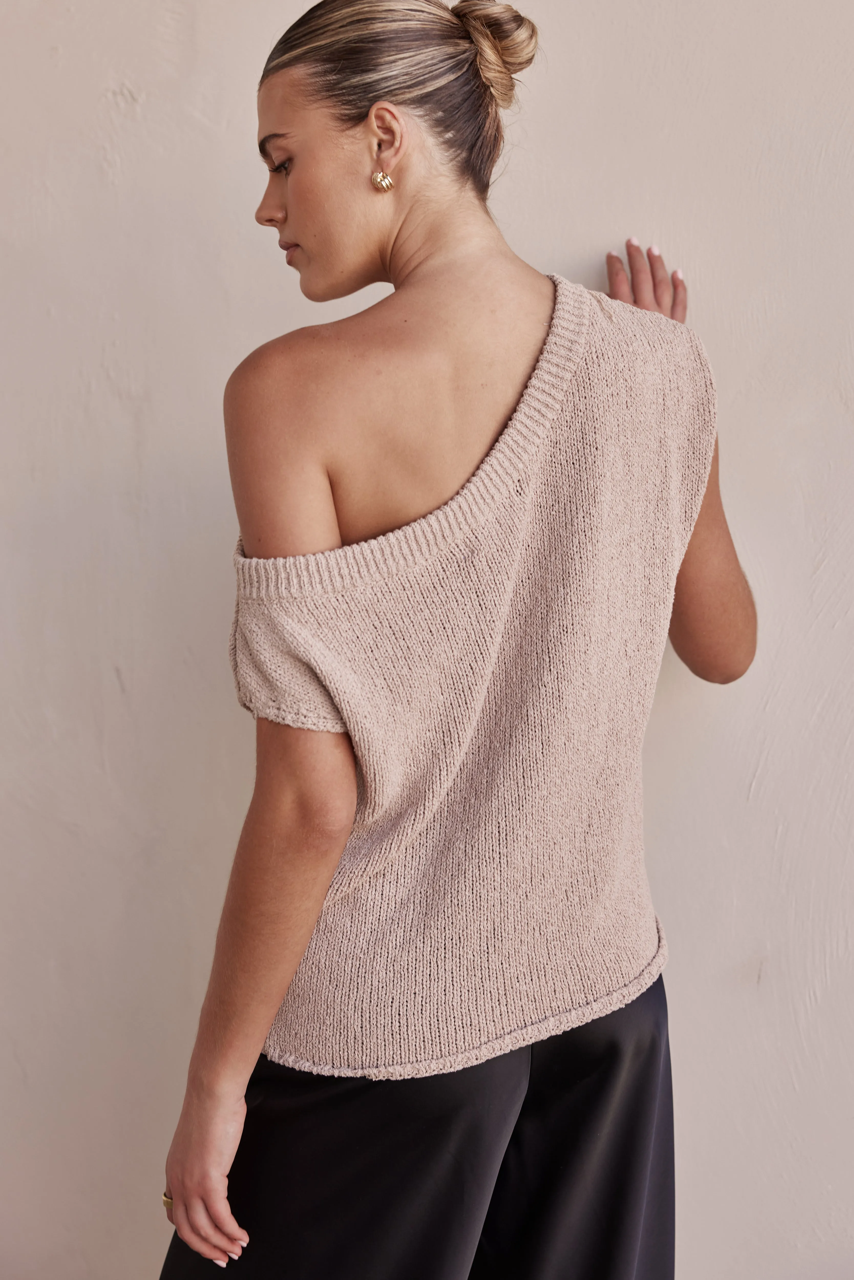 Bali Knit Top (Beige)