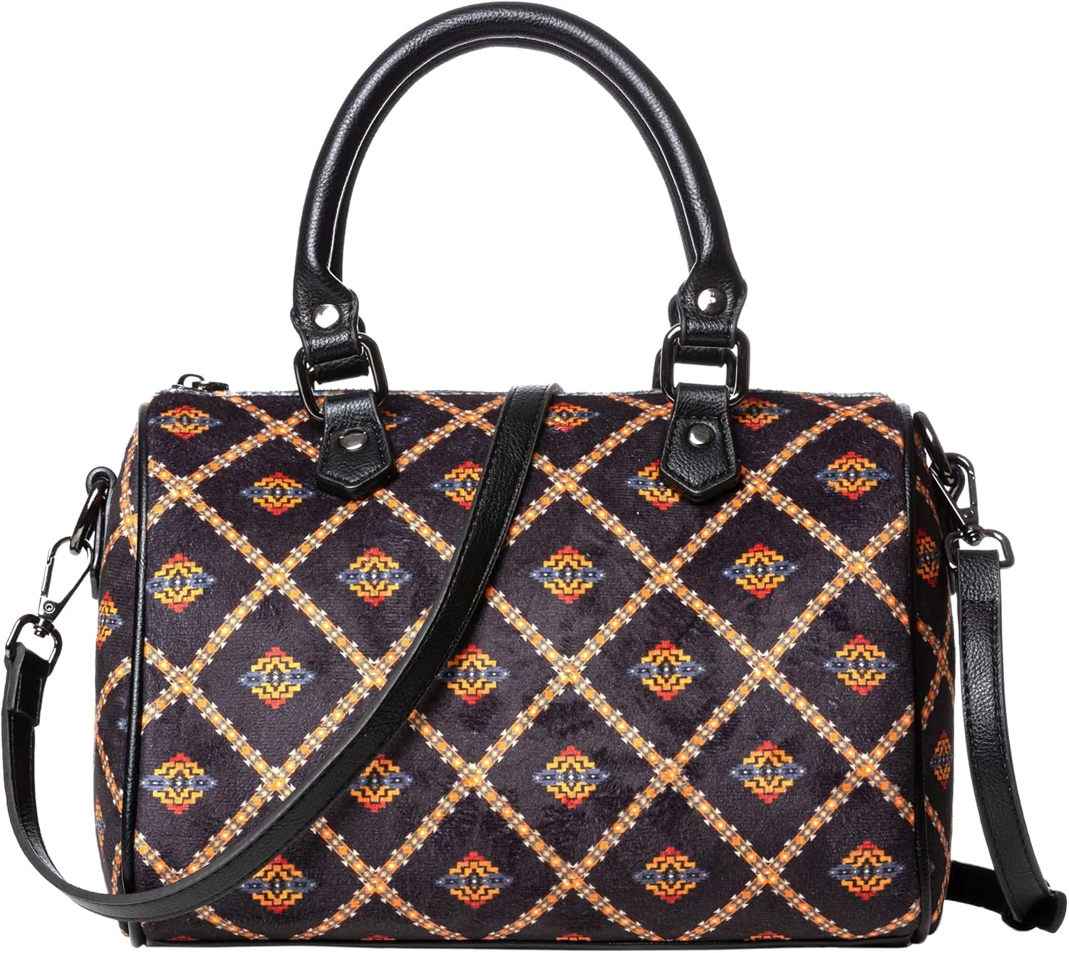 Barrel Purse, Handbags, Crossbody Shoulder Bags, Top Handle Satchel For Women, With Adjustable Strap