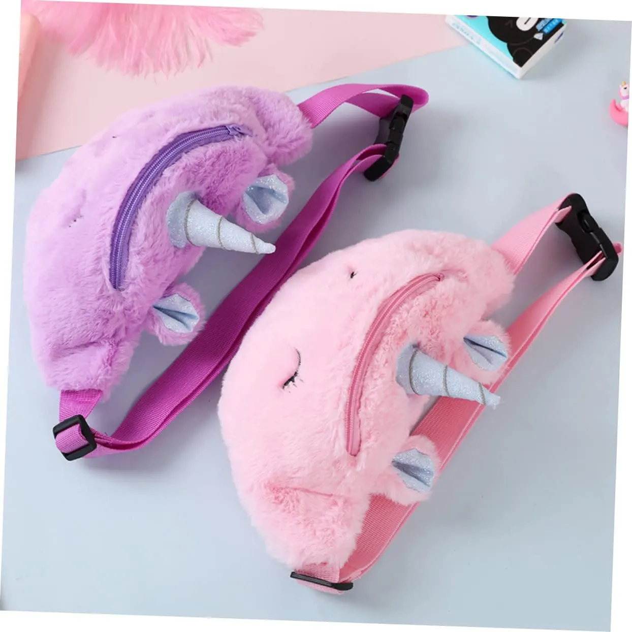 BESPORTBLE Unicorn Bookbag Boys and Girls Bag Adjustable Shoulder Strap Fashionable Waist Bag