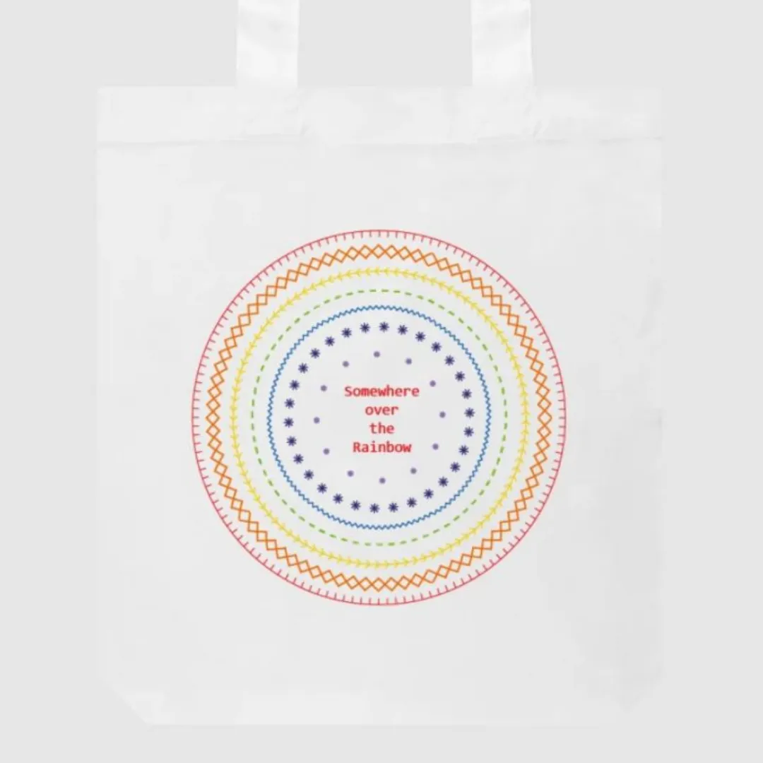 Betty Stitch Sampler Tote Bag