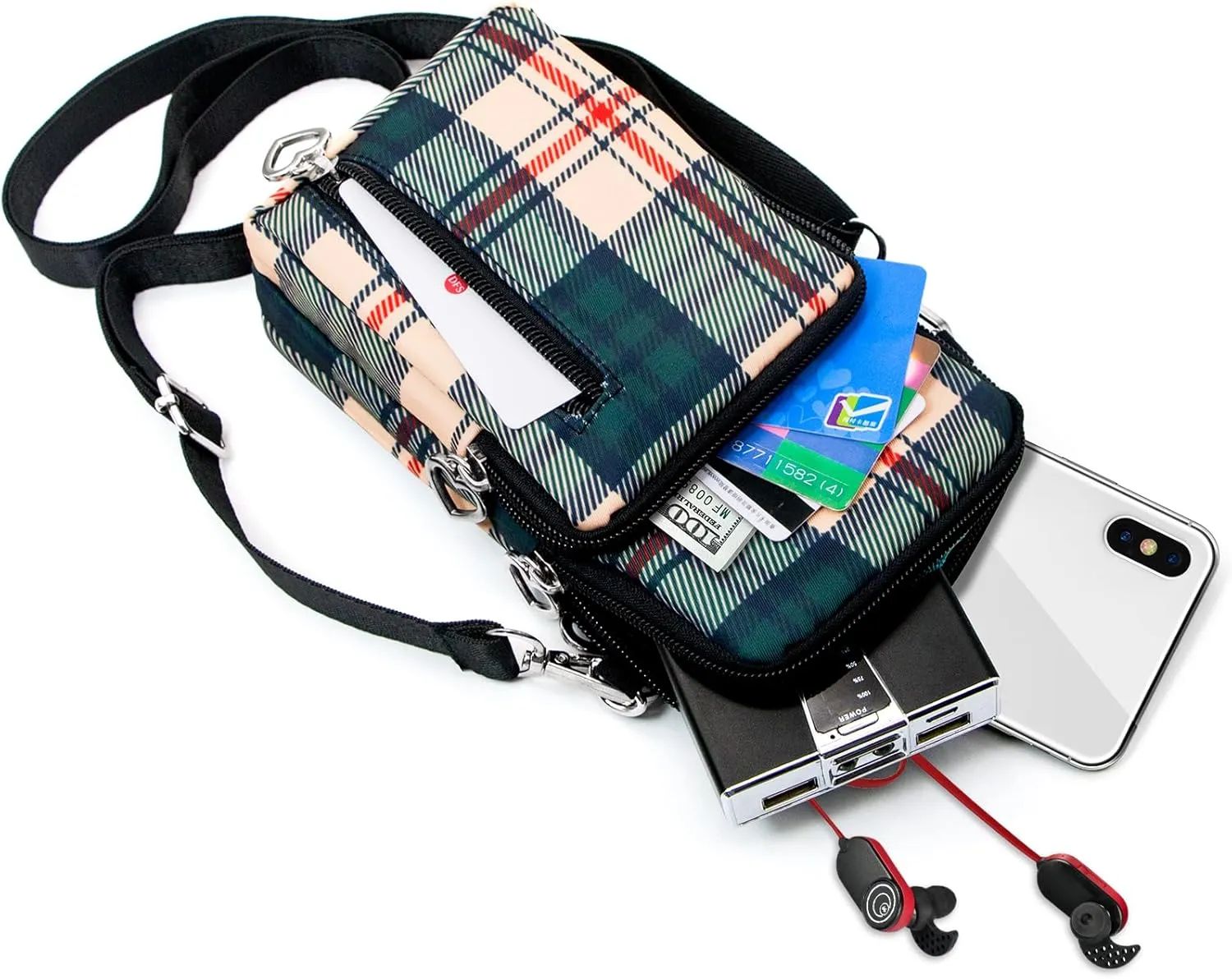 BIAOTIE Lightweight Small Crossbody bags Cell Phone Purses Travel Pouch Shoulder Bag for Women