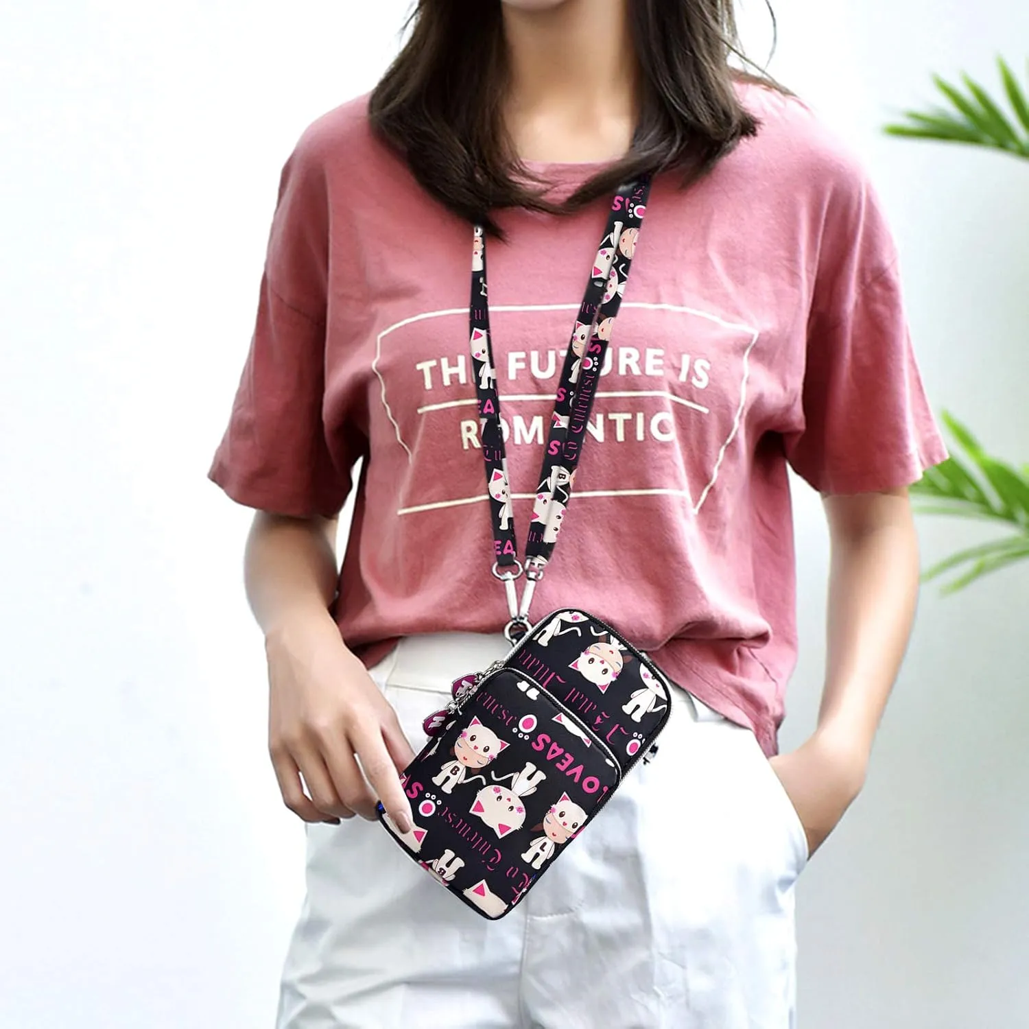 BIAOTIE Lightweight Small Crossbody bags Cell Phone Purses Travel Pouch Shoulder Bag for Women