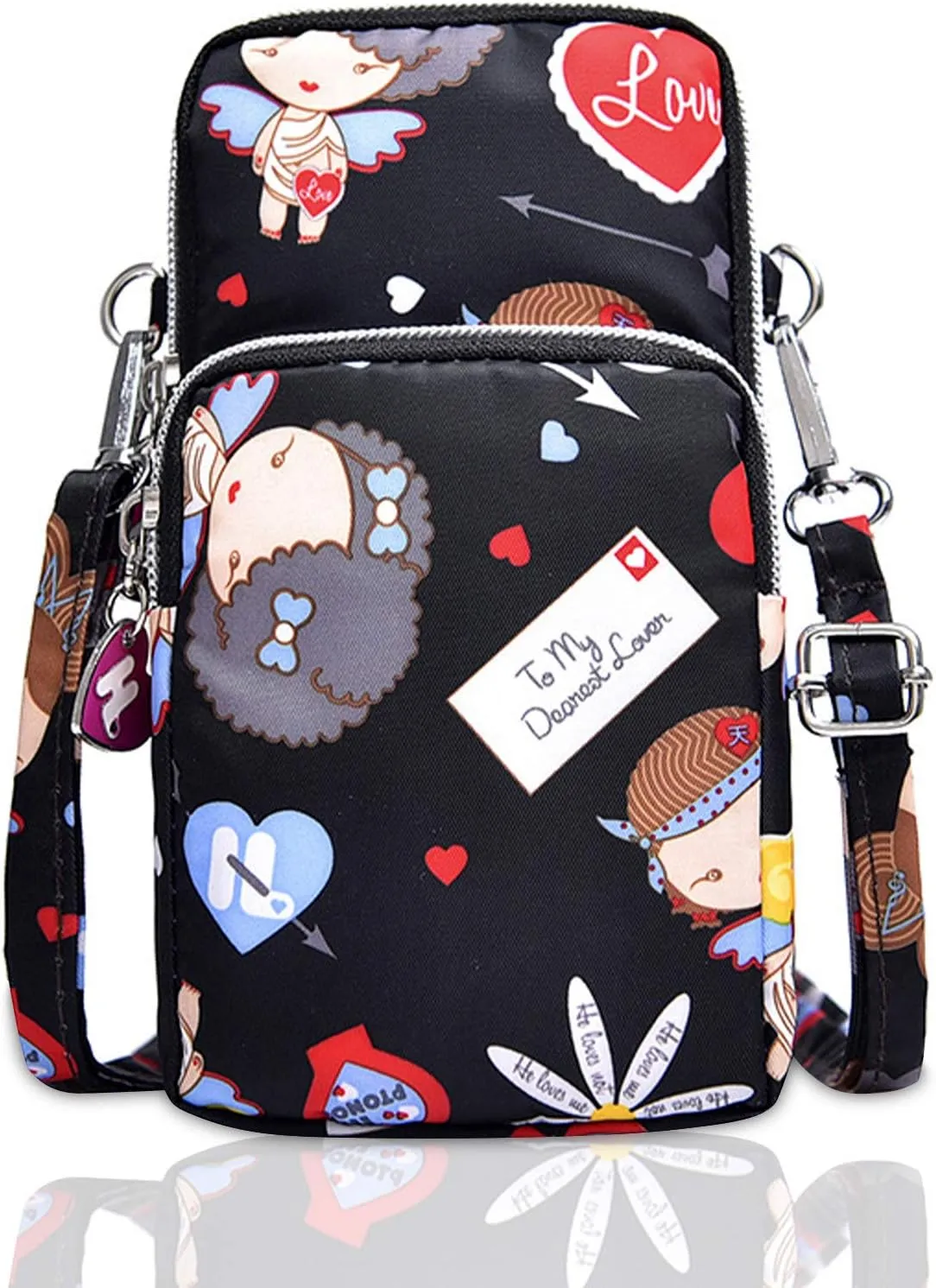 BIAOTIE Lightweight Small Crossbody bags Cell Phone Purses Travel Pouch Shoulder Bag for Women