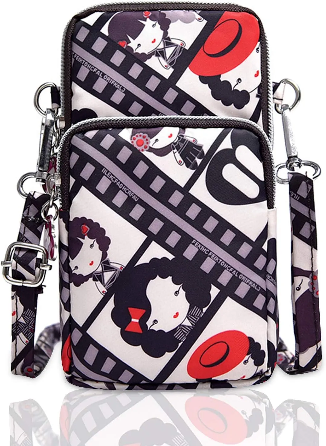 BIAOTIE Lightweight Small Crossbody bags Cell Phone Purses Travel Pouch Shoulder Bag for Women