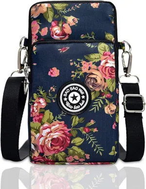 BIAOTIE Lightweight Small Crossbody bags Cell Phone Purses Travel Pouch Shoulder Bag for Women