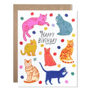 Birthday Cats Card