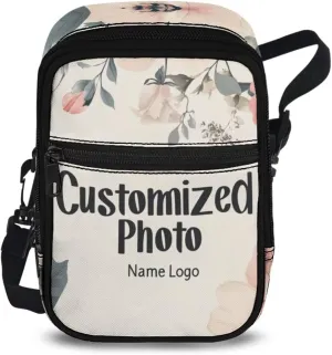 Canvas Crossbody Bags Multi Position Back Pack Waist Packs Cross Body Fanny Pack with Adjustable Strap Gifts