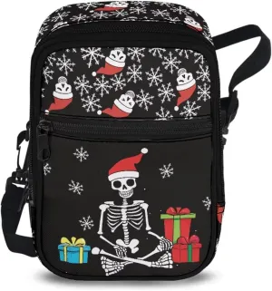 Canvas Crossbody Bags Multi Position Back Pack Waist Packs Cross Body Fanny Pack with Adjustable Strap Gifts