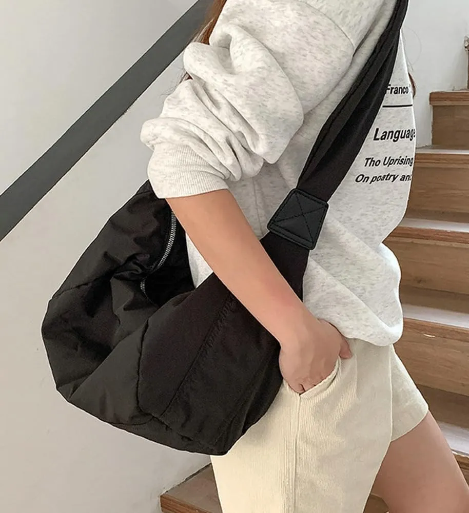 Canvas Hobo Crossbody Shoulder Tote Bag for Women Multi-pocket Casual Purse Messenger Bags Travel Work