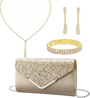 Clutch Purses for Women Evening Bags and Clutches for Women Envelope Handbags Party Prom Wedding Purse