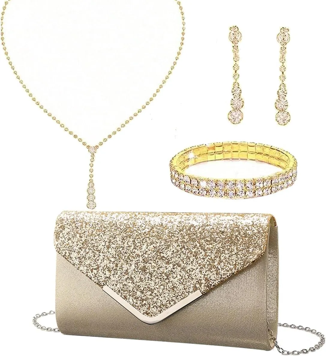 Clutch Purses for Women Evening Bags and Clutches for Women Envelope Handbags Party Prom Wedding Purse