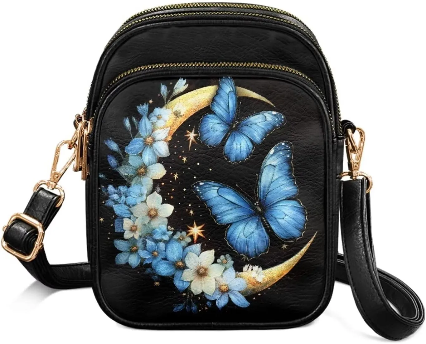 Coldinair Crossbody Shoulder Bags for Women Ladies Leather Crossbody Purse Small Sling Bag Handbags Clutch Purse