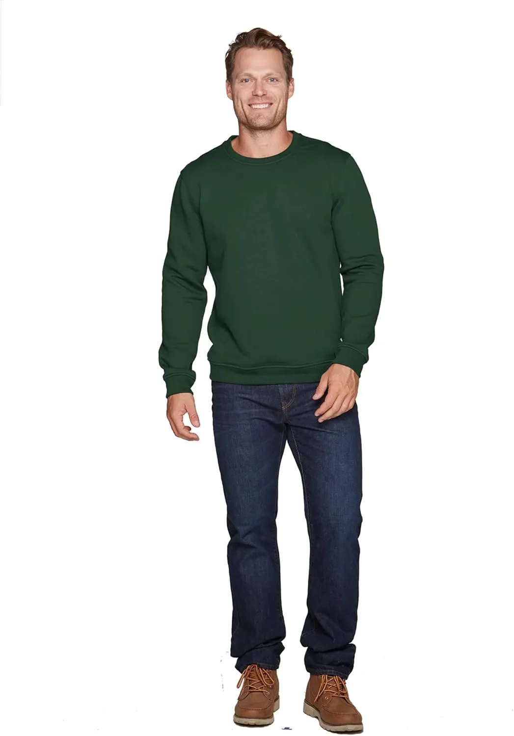 COLOSSEUM Outdoors Men's Brooks Super Heavyweight Workwear Crewneck Sweatshirt