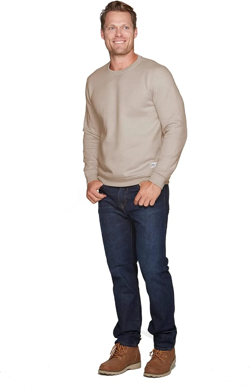 COLOSSEUM Outdoors Men's Brooks Super Heavyweight Workwear Crewneck Sweatshirt