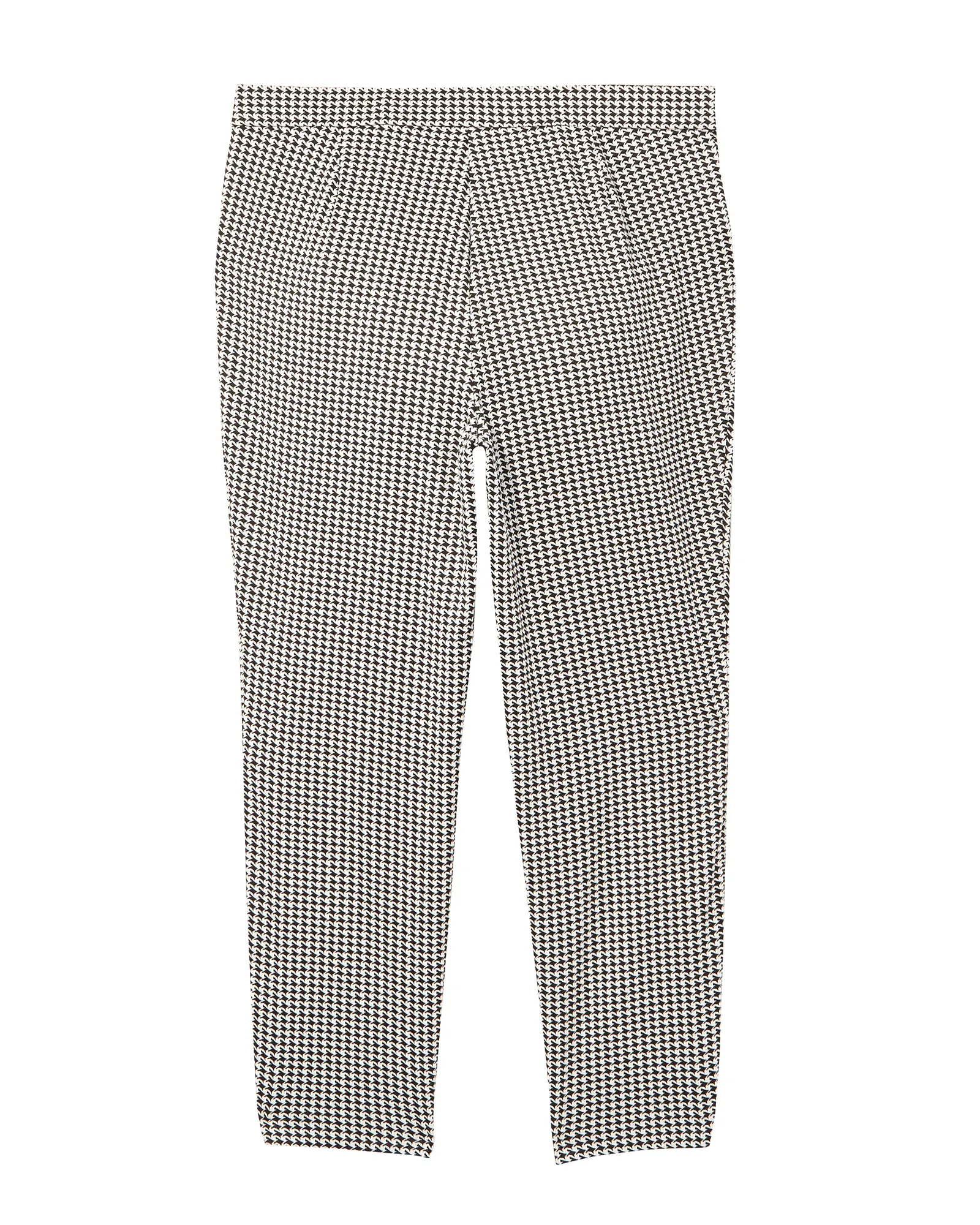 Crosby Ponte Ankle Pant | Black / White