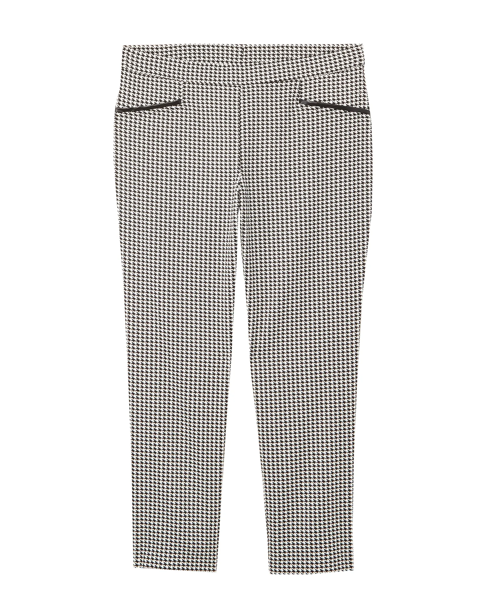 Crosby Ponte Ankle Pant | Black / White