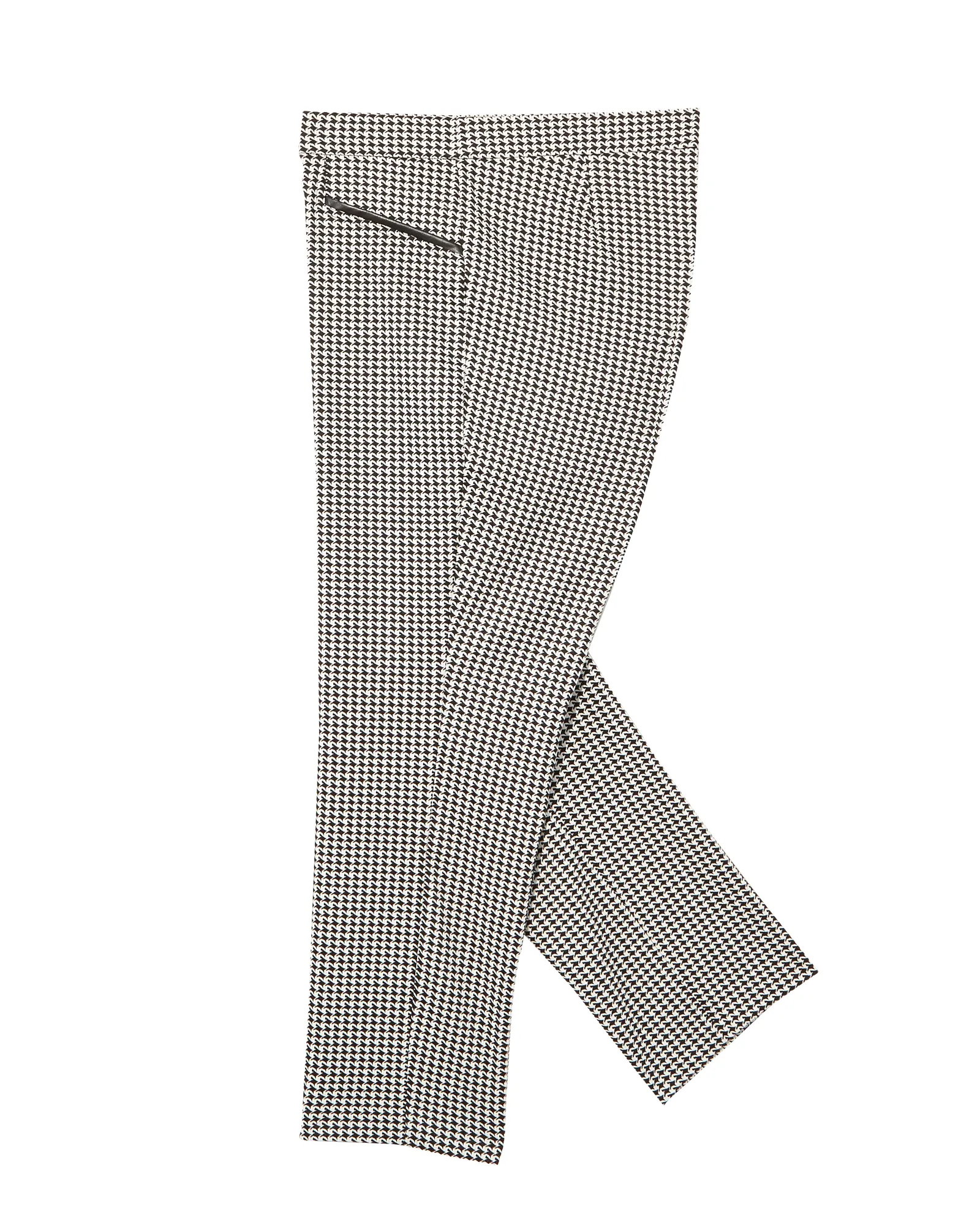 Crosby Ponte Ankle Pant | Black / White