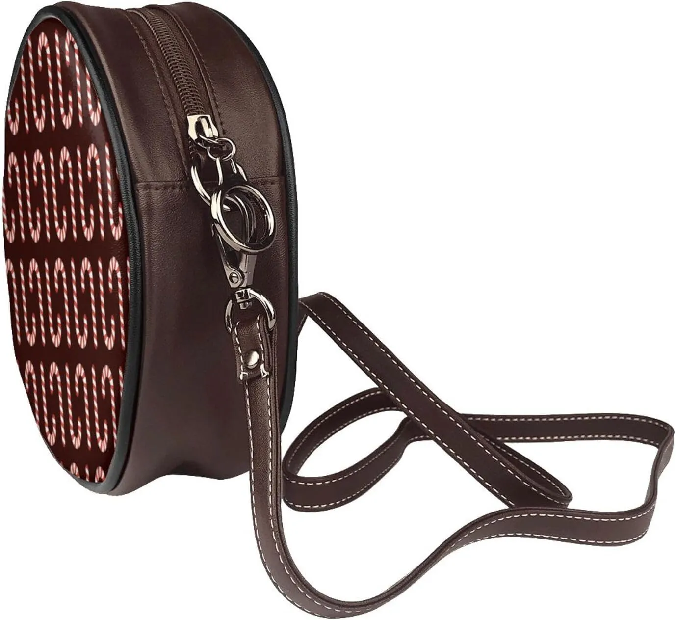 Crossbody Shoulder Bags for Women Small Round Satchel Handbags Purse