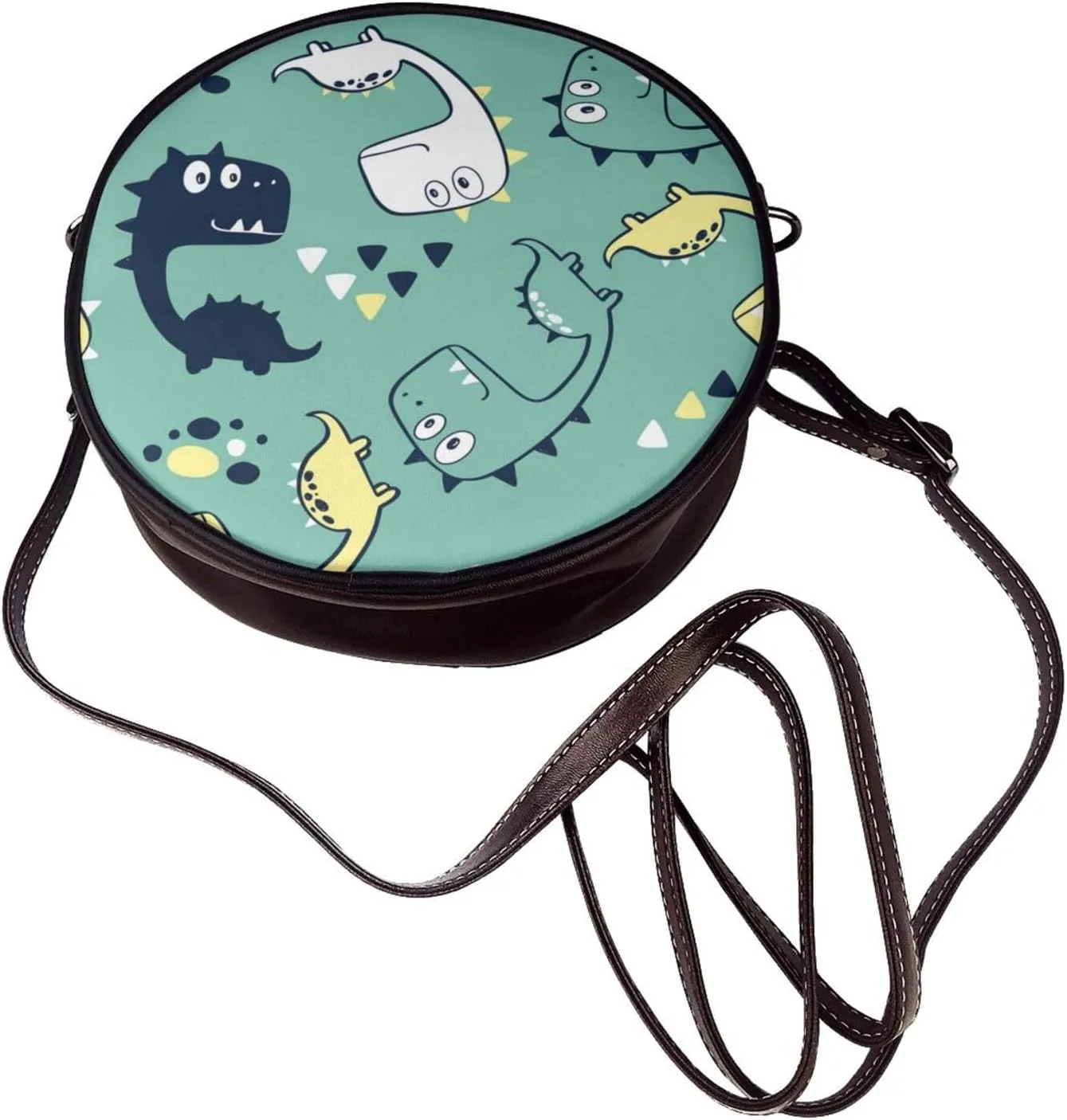 Crossbody Shoulder Bags for Women Small Round Satchel Handbags Purse