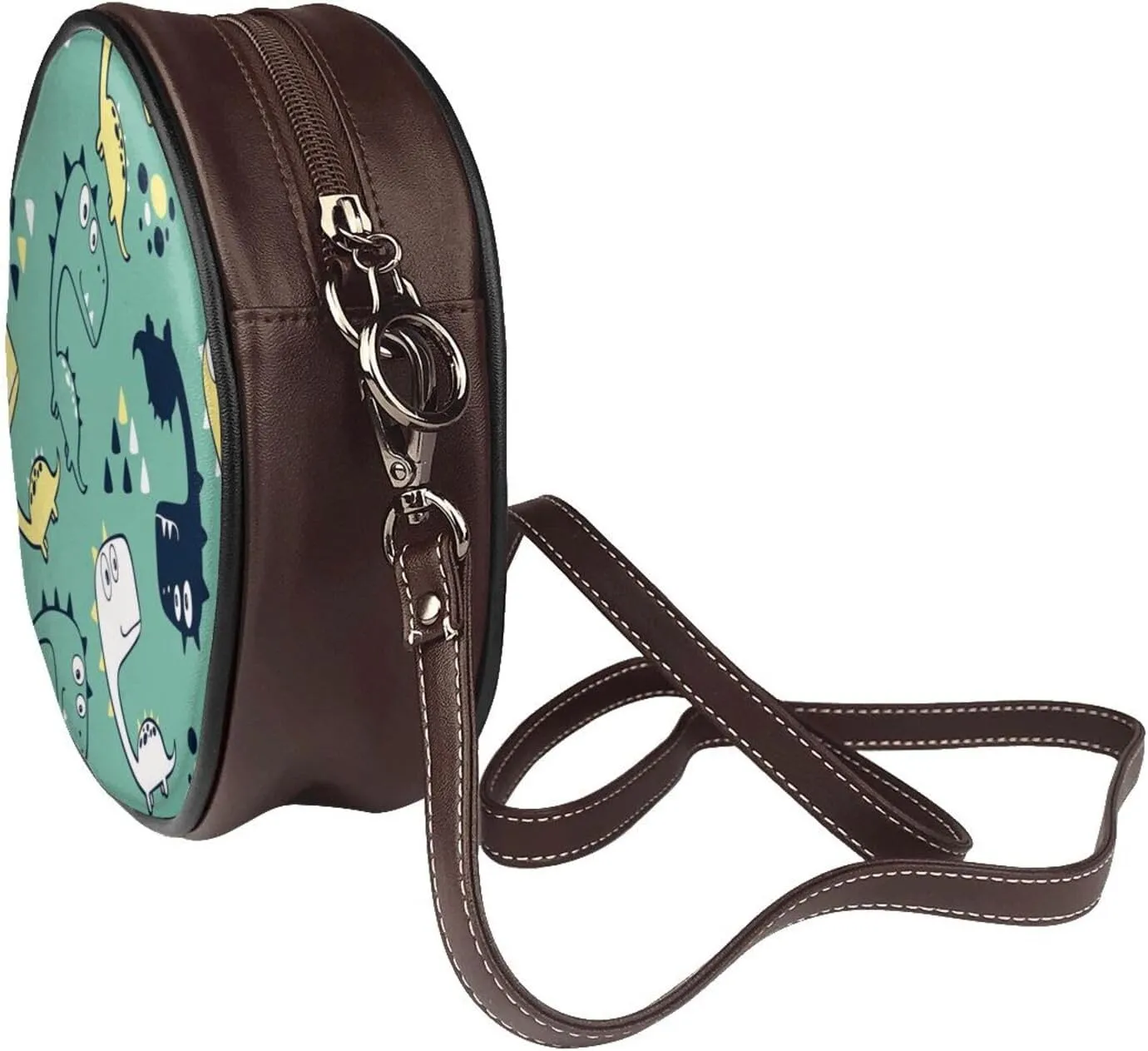 Crossbody Shoulder Bags for Women Small Round Satchel Handbags Purse