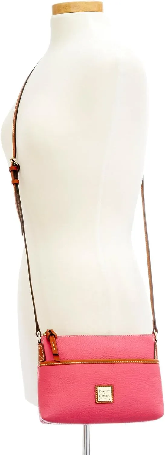 Dooney & Bourke Women's Crossbody Handbags, Pebble Grain Ginger Small Crossbody Bags for Women