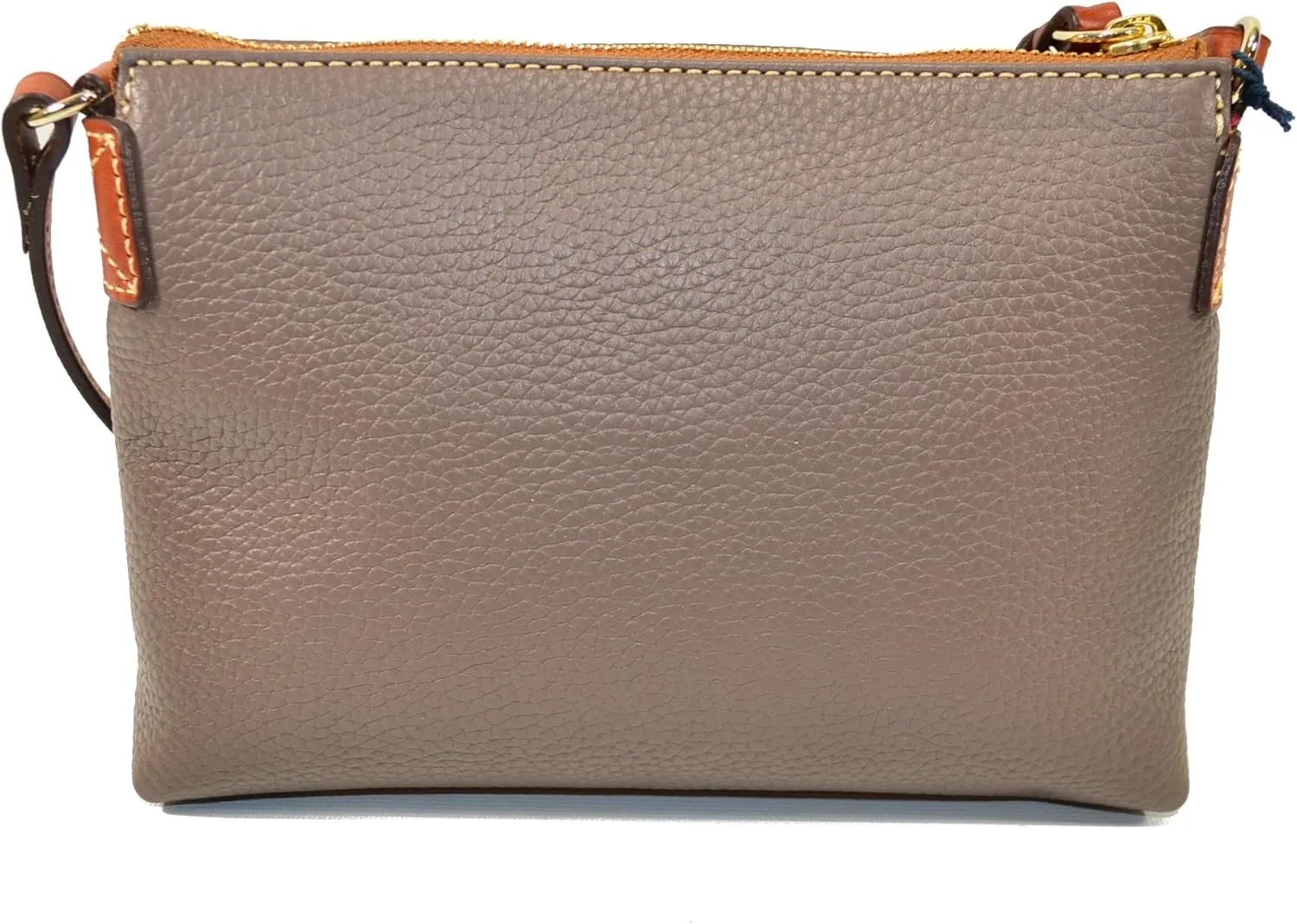 Dooney & Bourke Women's Crossbody Handbags, Pebble Grain Ginger Small Crossbody Bags for Women