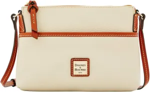 Dooney & Bourke Women's Crossbody Handbags, Pebble Grain Ginger Small Crossbody Bags for Women