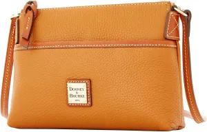 Dooney & Bourke Women's Crossbody Handbags, Pebble Grain Ginger Small Crossbody Bags for Women