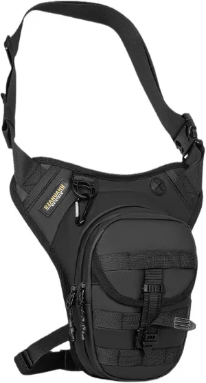 Drop Leg Bag for Men Women, Motorcycle Leg Bag Outdoor Waterproof Thigh Bag Fanny Pack Waist Bag with Leg Strap, Multifunctional Leg Harness Bag for Hiking Climbing Cycling Fishing Riding