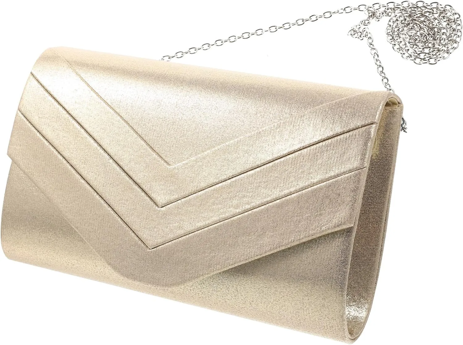 Evening Bag Clutch Purses Envelope Handbags for Women Ladies Wedding Party Shoulder Bag with Chain