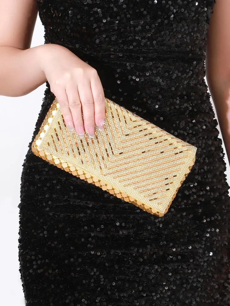 Evening Clutch Purse Women Pearl Rhinestone Envelope Handbags Crossbody Shoulder Bag for Party Prom Wedding 2025