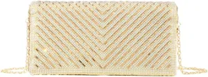 Evening Clutch Purse Women Pearl Rhinestone Envelope Handbags Crossbody Shoulder Bag for Party Prom Wedding 2025