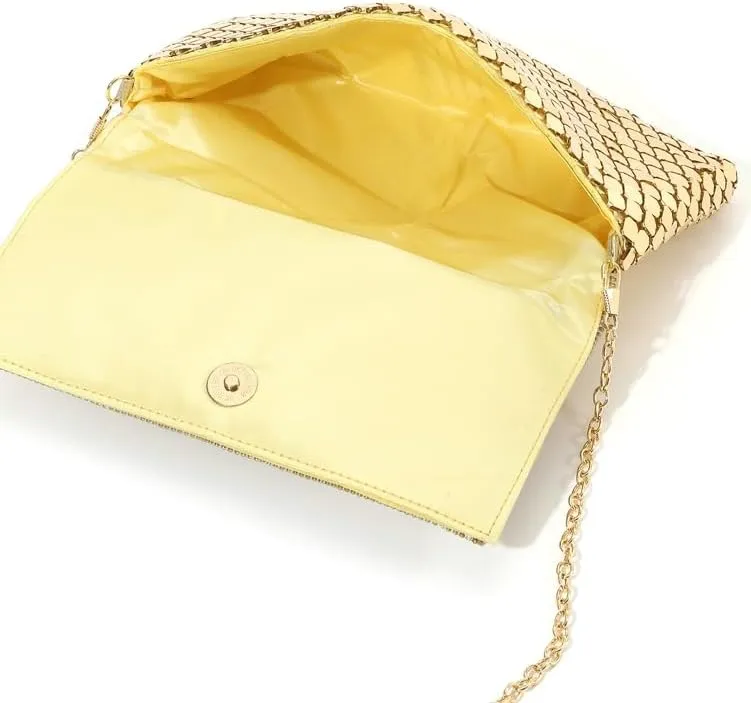 Evening Clutch Purse Women Pearl Rhinestone Envelope Handbags Crossbody Shoulder Bag for Party Prom Wedding 2025
