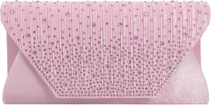 Evening Purses for Women, Glitter Rhinestone Clutch Bag, Crystal Envelope Handbags, Crossbody Shoulder Bag
