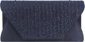 Evening Purses for Women, Glitter Rhinestone Clutch Bag, Crystal Envelope Handbags, Crossbody Shoulder Bag