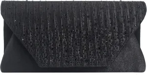 Evening Purses for Women, Glitter Rhinestone Clutch Bag, Crystal Envelope Handbags, Crossbody Shoulder Bag