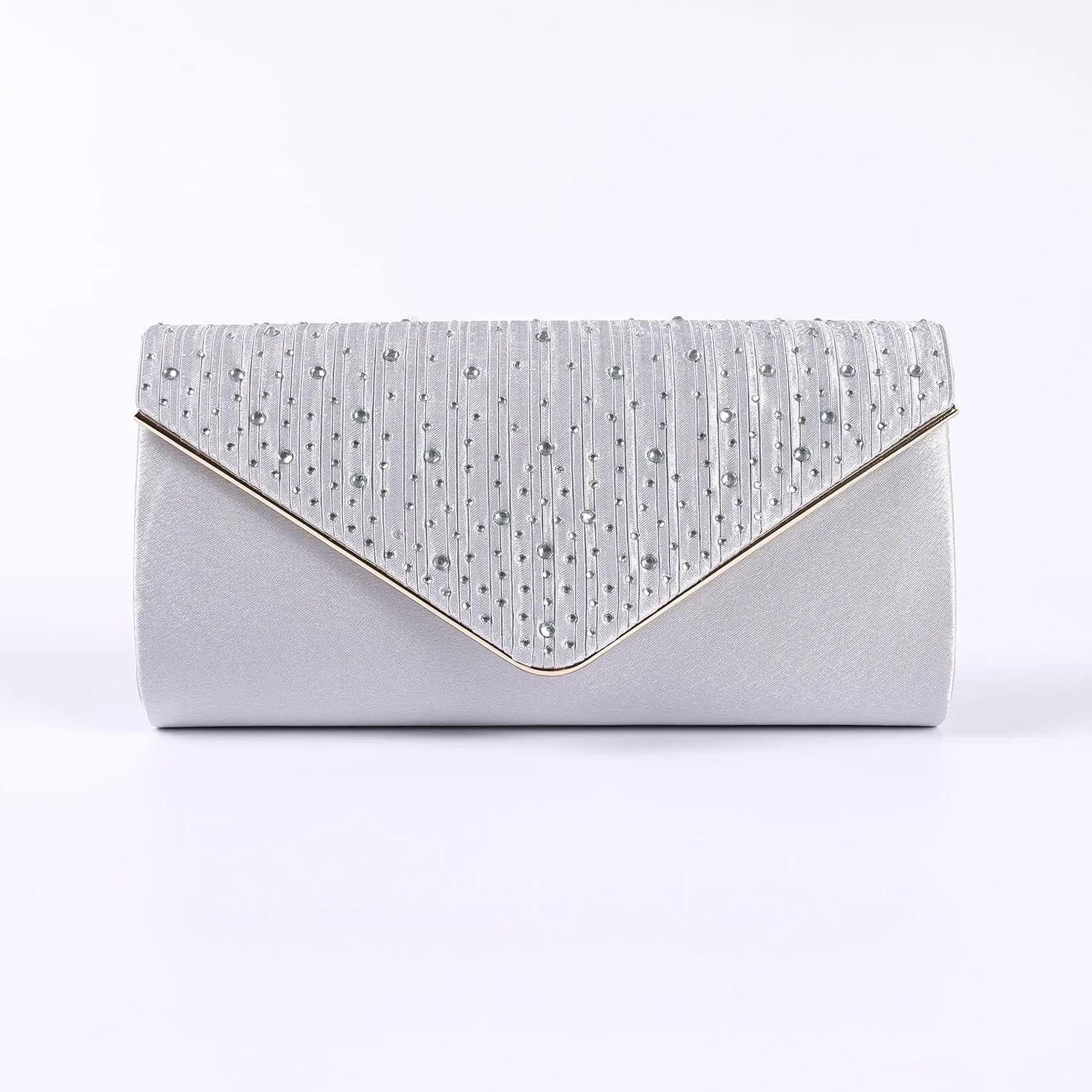Fashion Rhinestones Clutch Purses for Women Fancy Evening Bag Party Envelope Handbags