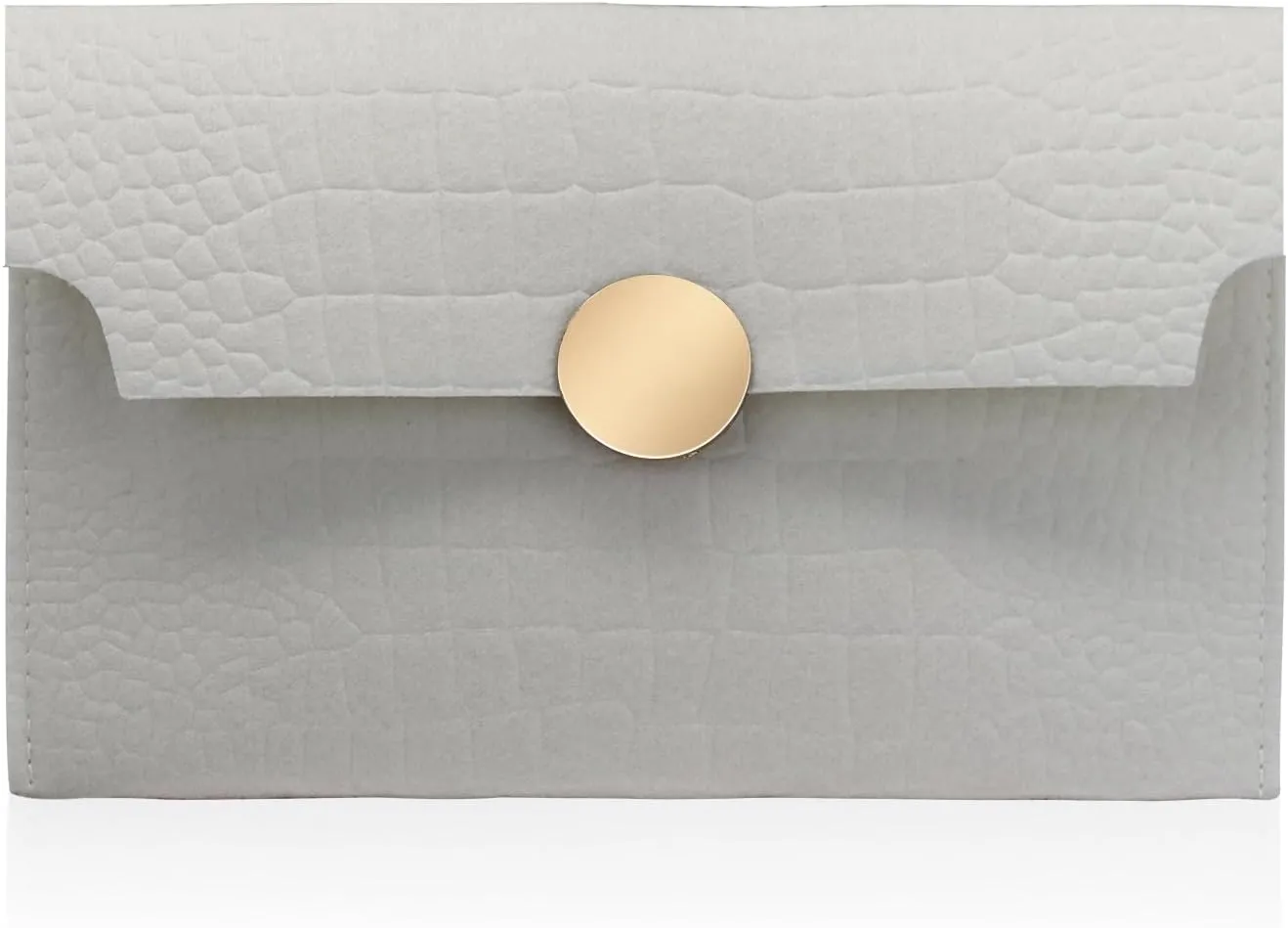 Felt Clutch Purses for Women, Envelope Handbags for Women with Magnetic Snap-Fastener, Fashionable Evening Bag