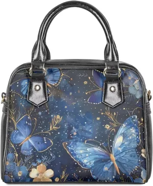 Forchrinse Daisy Love Heart Satchel Handbag for Women Ladies Top Handle Satchel Purse Pu Leather Crossbody Shoulder Bags