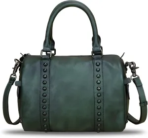 Genuine Leather Handbags for Women Purse Satchel Vintage Handmade Handbag Crossbody Shoulder Bags
