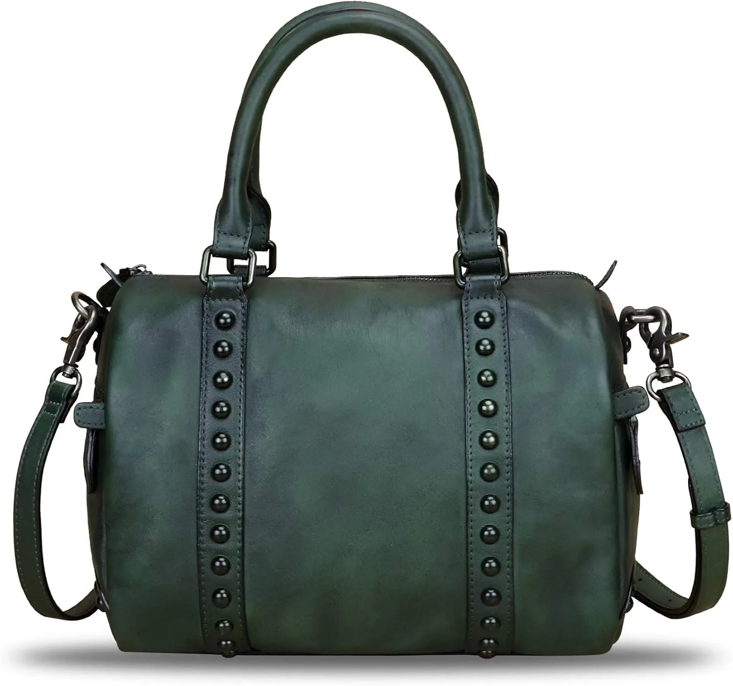 Genuine Leather Handbags for Women Purse Satchel Vintage Handmade Handbag Crossbody Shoulder Bags