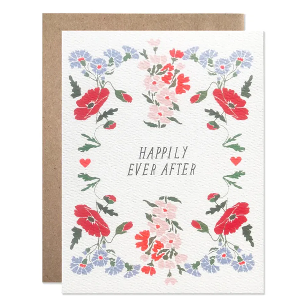 Happily Ever After Red Poppy Garden