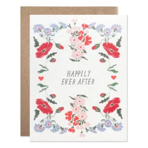 Happily Ever After Red Poppy Garden