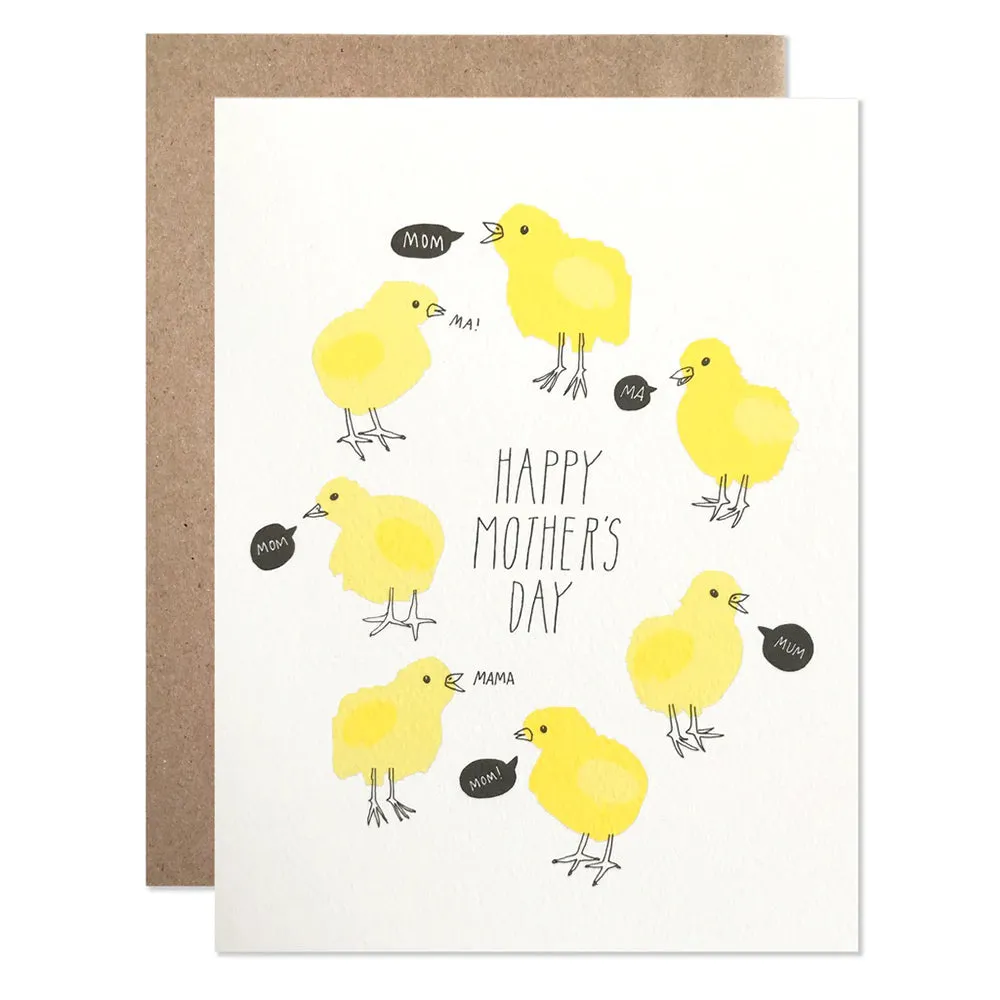 Happy Mother's Day Chicks