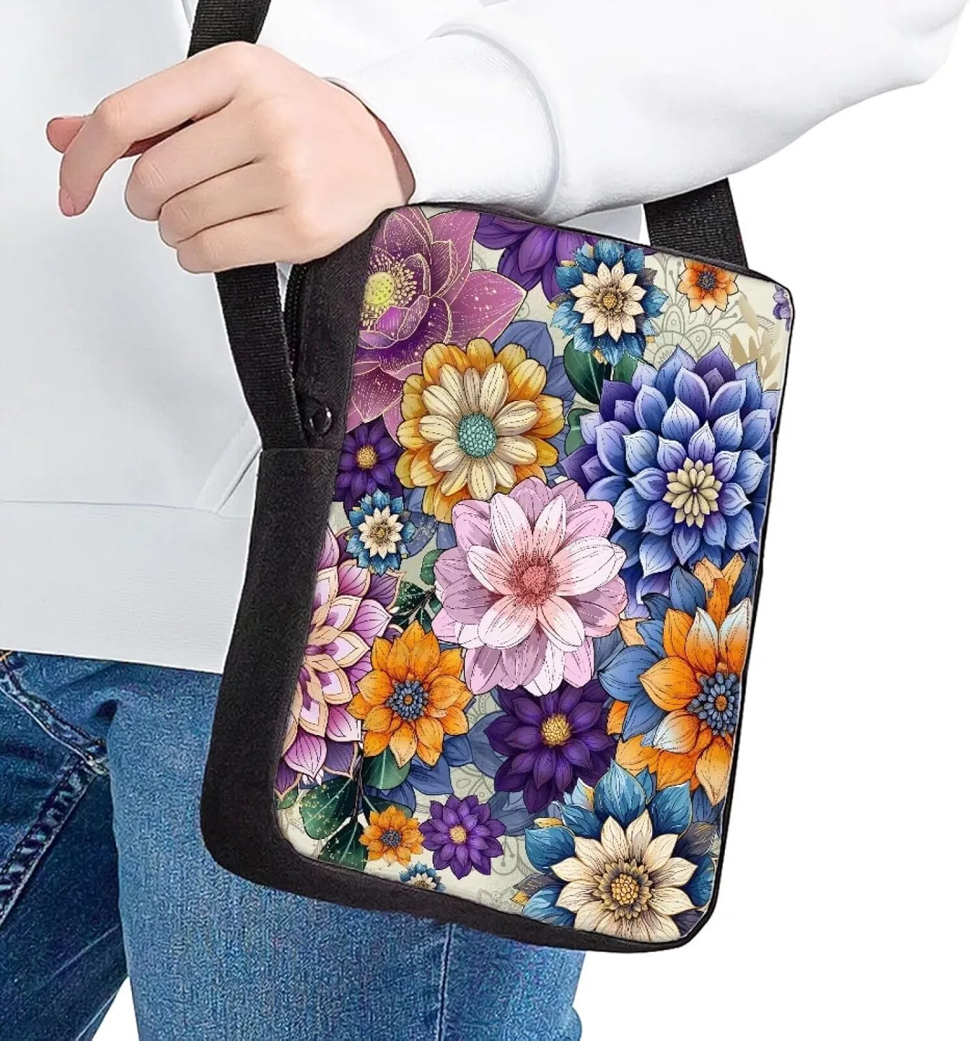 HUGS IDEA Animals Face Small Crossbody Bags Shoulder Handbag