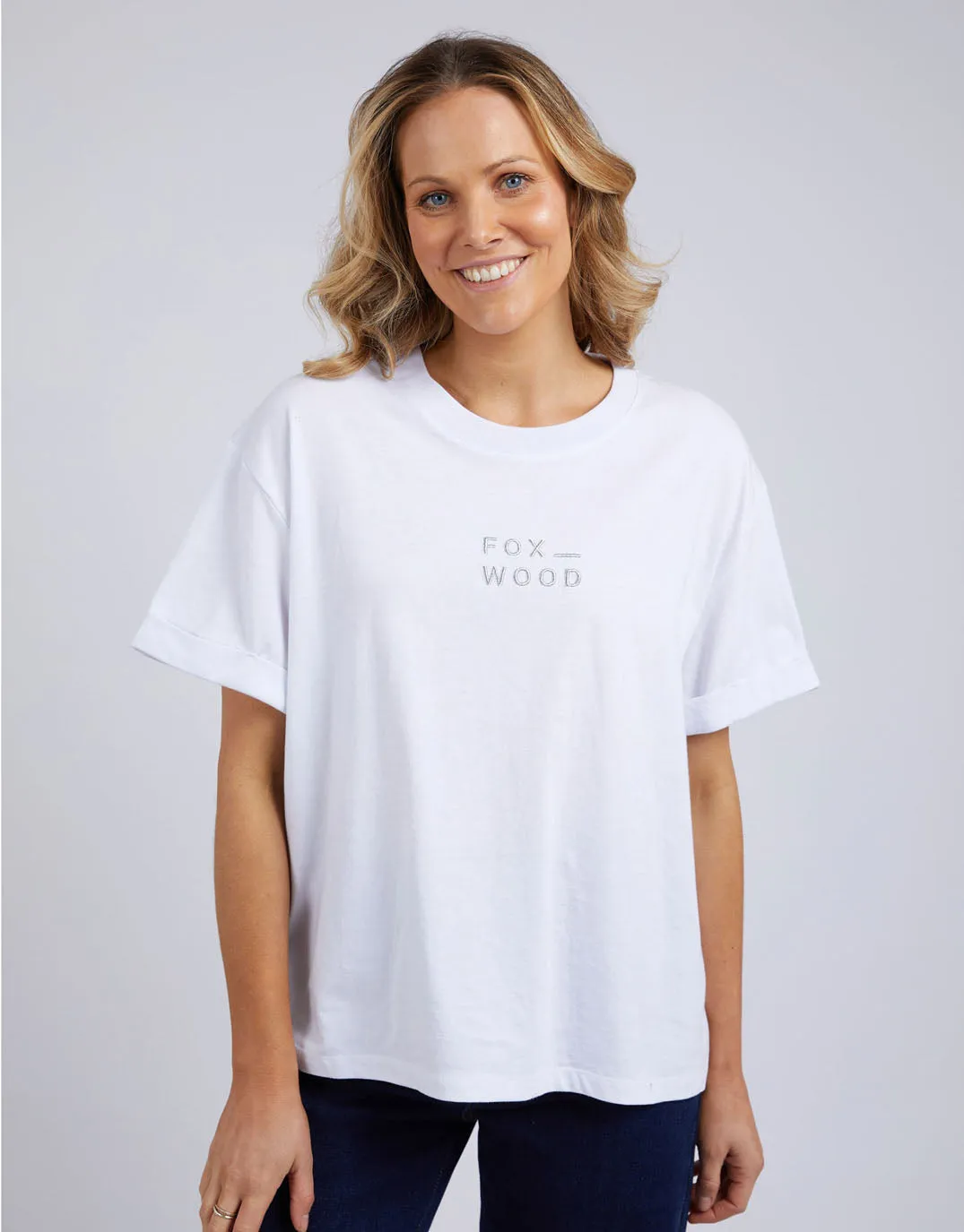 Huntleigh Oversized Tee - White