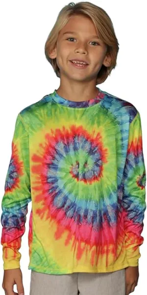 INGEAR Boys' Rash Guard with UPF 50  Sun Protection, Quick-Dry Swim Shirts for Boys, Lightweight and Dry Fit Sizes XS-XL