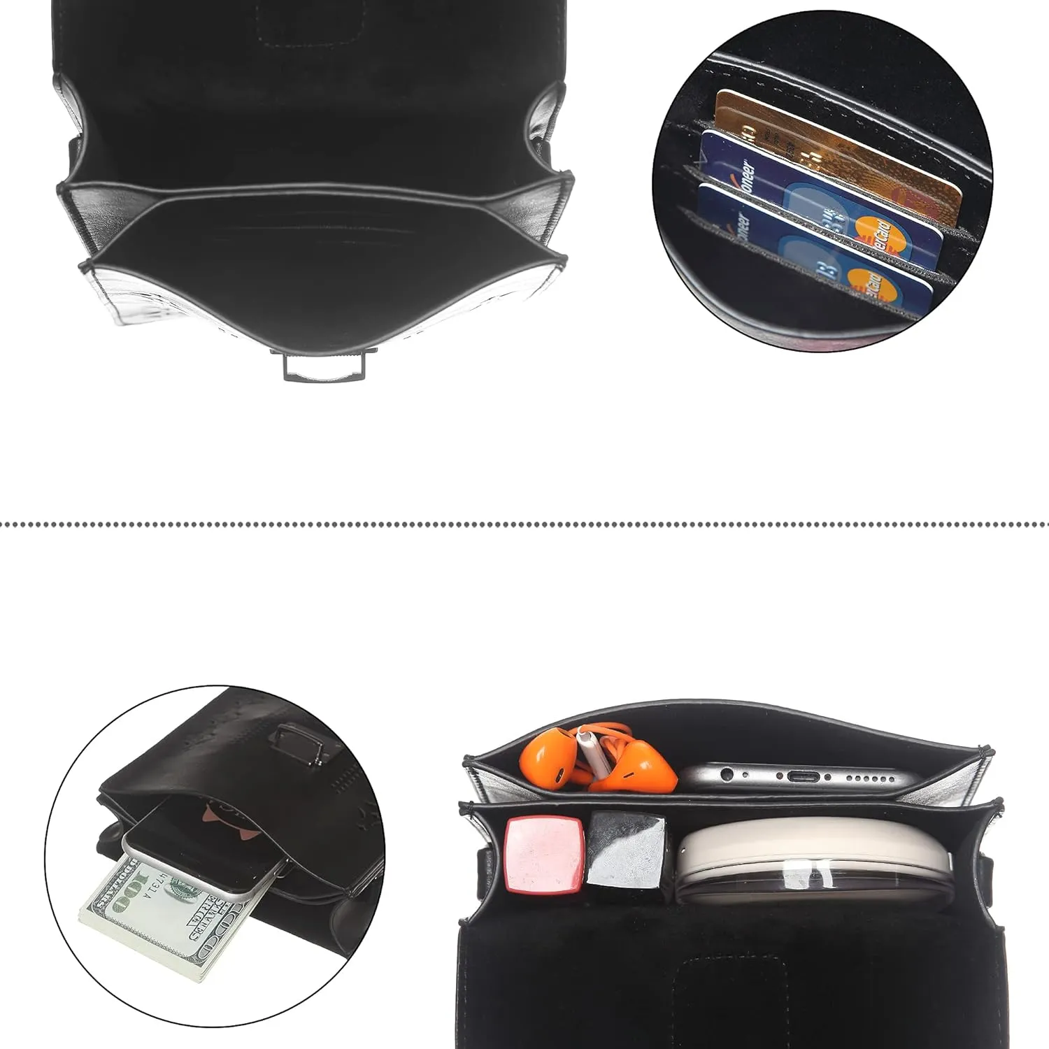 INICAT Small Crossbody Bags for Women Gifts for Teenage Girls Leather Cell Phone Purse
